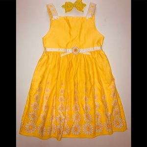 Vintage Youngland Yellow Dress |6x|